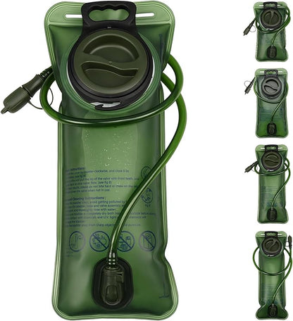 1/2/4/8 Pack Hydration Bladder, 1.5L/2L/2.5L/3L Water Reservoir, Leakproof Water Bladder Hydration Pack, Large Opening Water Storage Bladder Bag, for Cycling Hiking Camping
