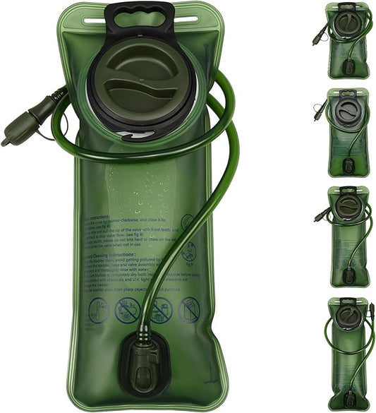 1/2/4/8 Pack Hydration Bladder, 1.5L/2L/2.5L/3L Water Reservoir, Leakproof Water Bladder Hydration Pack, Large Opening Water Storage Bladder Bag, for Cycling Hiking Camping