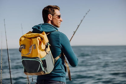 ONIVA - a Picnic Time Brand Roll-Top Cooler Backpack - Hiking Backpack - Soft Cooler Bag