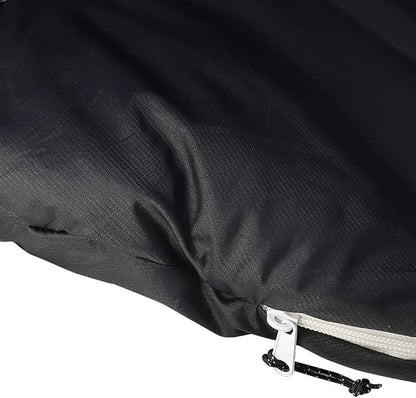 Thermotuff Wearable Sleeping Bag with Dual Hoodie, Zippered Arm Holes, Pockets & Adjustable Drawstring - Ideal for Camping, Cold Weather Hiking, and Stadium Sak Blanket