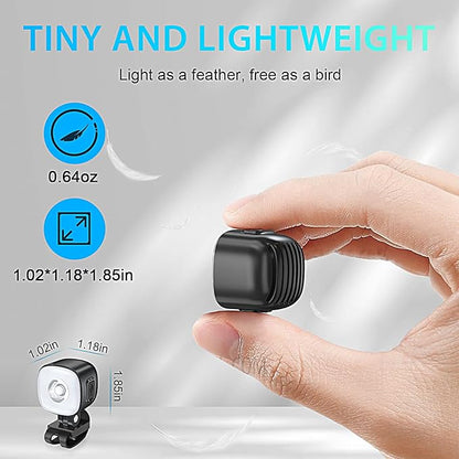 Croc Lights for Shoes Rechargeable, 2Pcs Adjustable and Waterproof Croc Headlights for Adult Shoes, 4 Light Modes, Croc Accessories are Great for Walking Dogs, Camping, and Giving Gifts