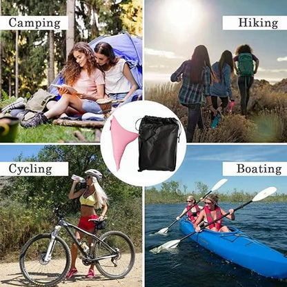 Female Urination Device, Female Urinal Pee Funnel For Women's, Sitting Standing Female Urinal Spill Proof,Portable Female Urinal,Suitable for Outdoor, Adventure, Activities,Camping (Fuchsia Color)