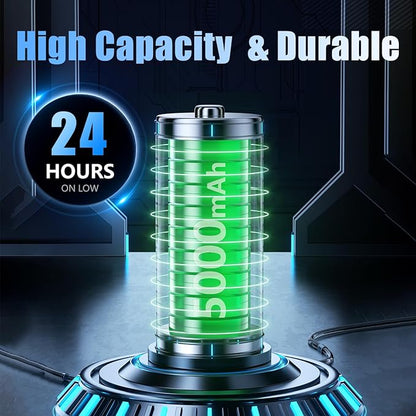 Rechargeable Flashlights High Lumens - 900000LM Super Bright Flashlight - LED Flashlight with LCD Display, Zoomable, Waterproof, Handheld Flashlights for Emergencies, Camping - 2 Pack, Medium