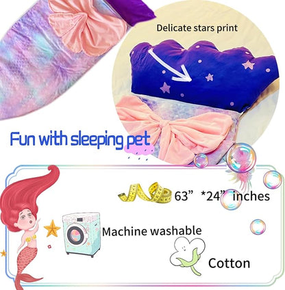 Happy Kids Sleeping Bag, Animal Bags, Sleepy Sack, Comfy, Cozy, Compact, Sleeping Bag with Pillow, Soft Pillow, Nap Mat, Wram Plush with Cotton, Slumber Bag