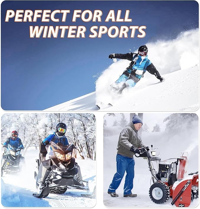 Heated Socks for Women Men Rechargeable Washable, Battery Electric Heated Socks Foot Warmers with APP Control for Skiing Hunting Riding Camping Fishing Hiking Outdoor Work