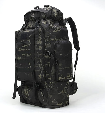 Hiking Backpack for Men 70L/100L Camping Backpack Military Rucksack Molle 3 Days Assault Pack for Climbing