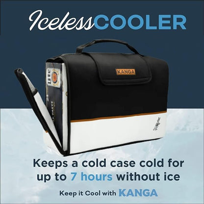 Kanga Insulated Cooler Bag - Soft Cooler Bag - Can Beer and Seltzer Drink Cooler - Insulated and Durability Tested - Kanga Kase Mate