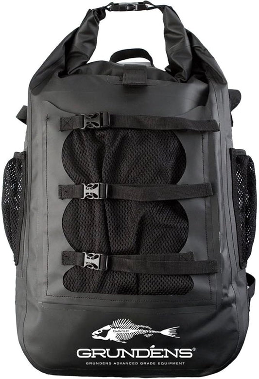 Grundens Gage Tech Rum Runner Backpack - Black Large