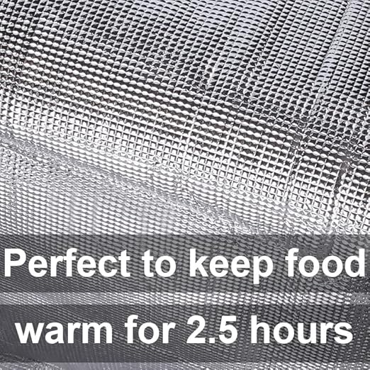 Musbus 1 PACK Purple Extra Large XXXL Insulated Food Delivery Bag Cooler for DoorDash - Keep Food Warm, Catering Shopper Hot