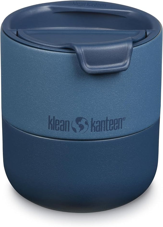 Klean Kanteen Rise 10oz Lowball - Stainless Steel Tumbler with Flip Lid - Stellar
