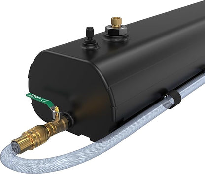 8 Gallon Pressurized Water Tank Camping Shower Road Shower Compatible for Off-Road Vehicles Pick-ups Trucks SUV Water Storage and Outdoors Activities