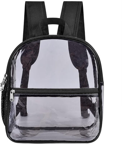 USPECLARE Clear Backpack for Stadium Approved 12×6×12, Water proof Clear Bag for Stadium Events and Concert Work Sport Event
