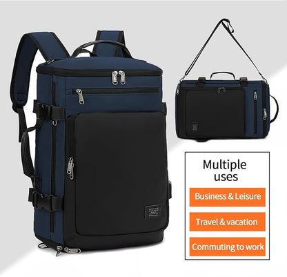 Gym Duffle Bag Backpack 4-Way Waterproof with Shoes Compartment for travel Sport Hiking laptop