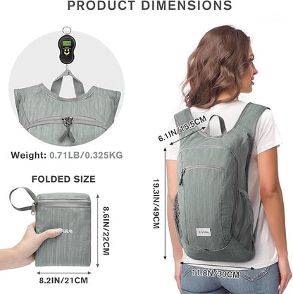 G4Free 10L/15L/20L Hiking Backpack Lightweight Packable Hiking Daypack Small Travel Outdoor Foldable Shoulder Bag