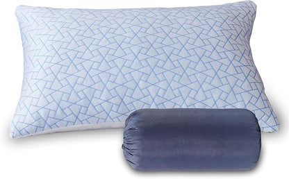 Camping Pillow for Sleeping - Travel Pillows for Sleeping Airplane - Camping Essentials - Travel Essentials for Toddler with Travel Storage Bag