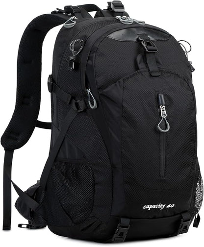 40L Waterproof Lightweight Hiking,Camping,Travel Backpack for Men Women