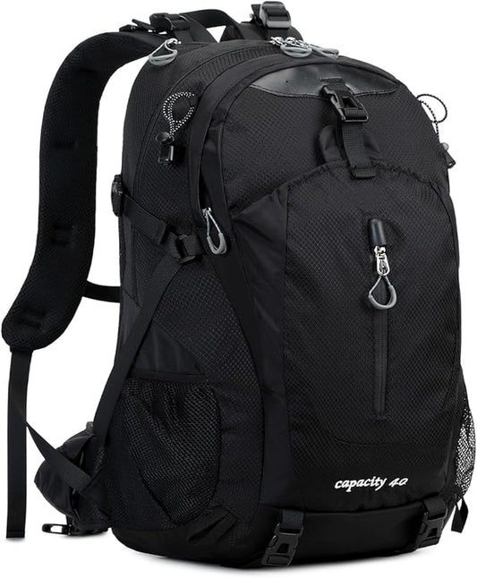 40L Waterproof Lightweight Hiking,Camping,Travel Backpack for Men Women