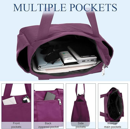 PlasMaller Carry On Travel Duffle Bag Packable Luggage Travel Gear Sports Gym Bags Lightweight Tote Shoulder Pack