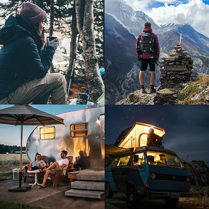 ROCK CLOUD Packable Camping Blanket Ultralight Outdoor Blankets Stadium for Hiking Camp Travel Outside Sports, Size L, 79 x 57 inch