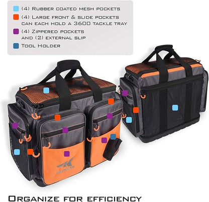 KastKing Fishing Gear & Tackle Bags - Saltwater Resistant Fishing Bags - Fishing Tackle Storage Bags
