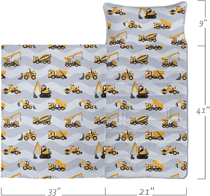 Space Nap Mat - Space Ship Galaxy Sleeping Bag with Removable Pillow - Daycare and Sleepovers Preschool Kindergarten Bedding Set for Kids Toddler Boys Girls