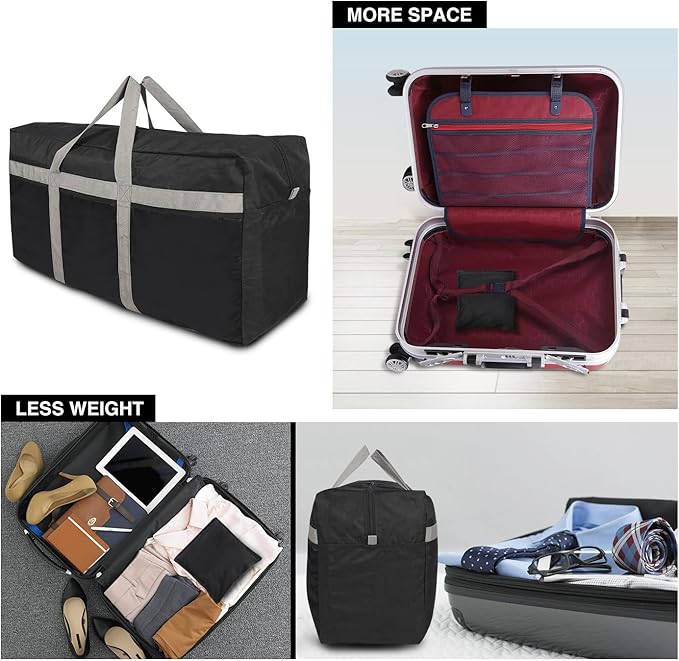 REDCAMP Foldable Travel Bag, Large Sports Bag, 75L/96L/100L, Lightweight Waterproof Tote Bag