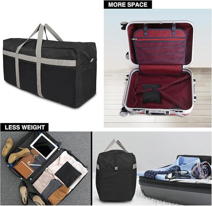 REDCAMP Foldable Travel Bag, Large Sports Bag, 75L/96L/100L, Lightweight Waterproof Tote Bag