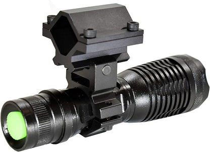 Trinity 1500 lumens led Tactical Flashlight with Mount for 20 Gauge Shotguns blk_AB