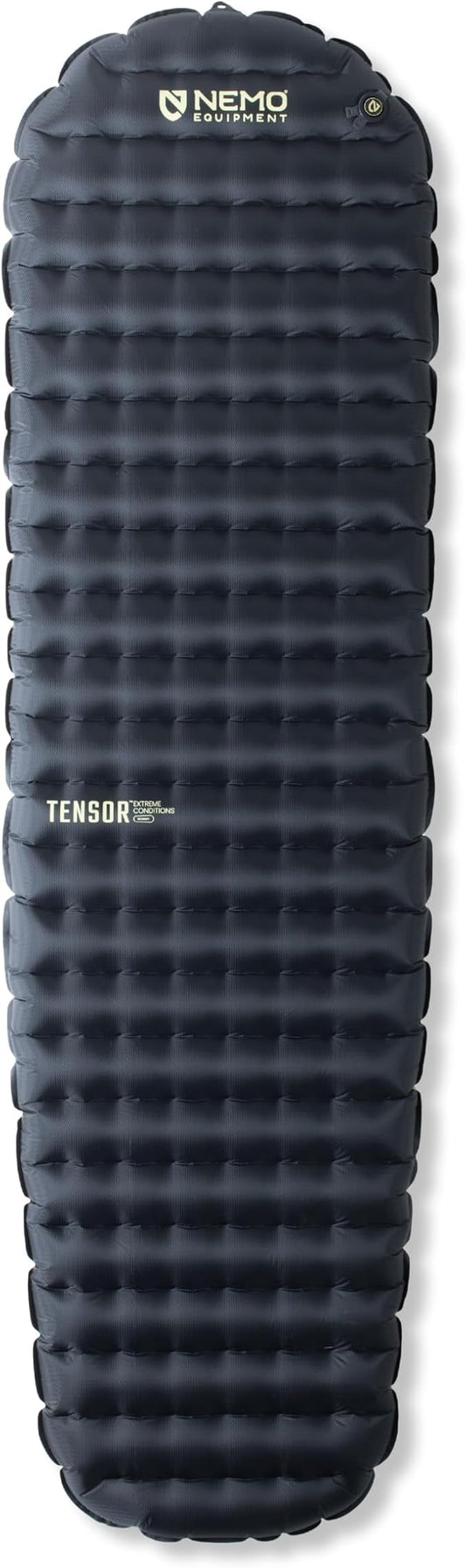 NEMO Equipment Tensor Extreme Conditions Sleeping Pad - Regular Mummy (72" x 20) - Black/Birch Bud/Citron