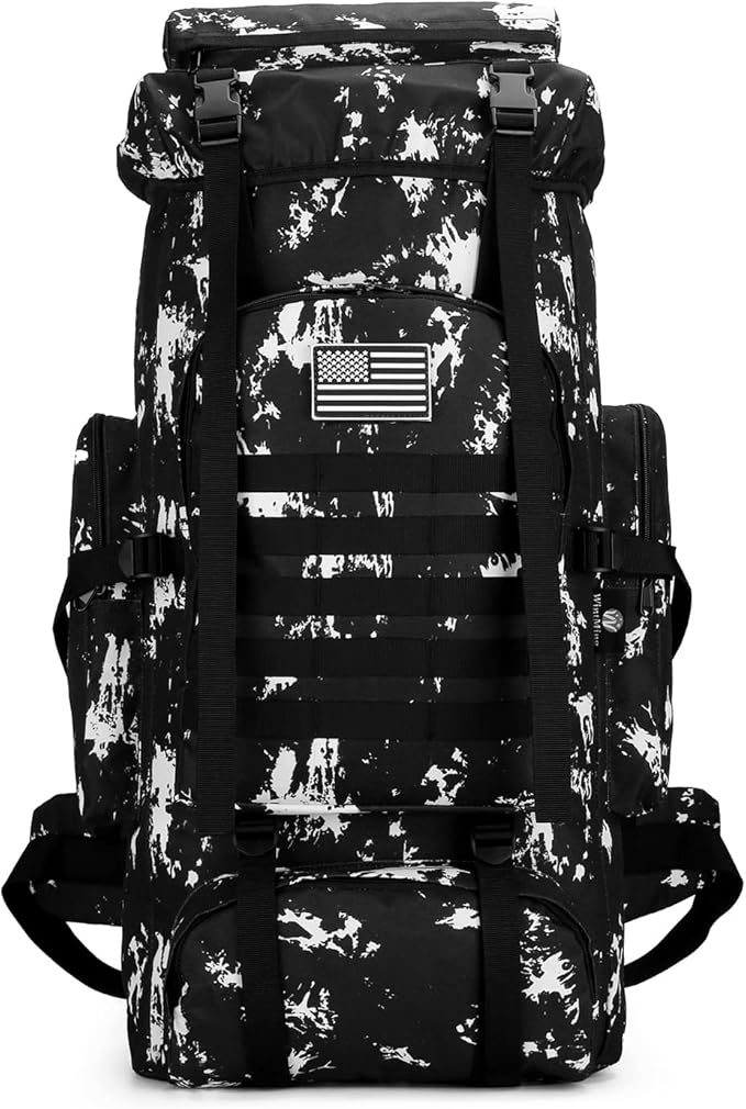 Hiking Backpack for Men 70L/100L Camping Backpack Military Rucksack Molle 3 Days Assault Pack for Climbing