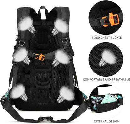 40L Waterproof Lightweight Hiking,Camping,Travel Backpack for Men Women