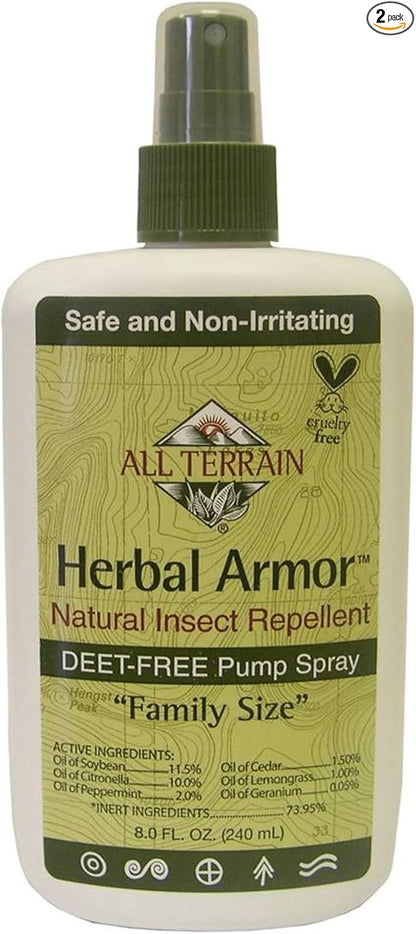 All Terrain Herbal Armor Spry Fmly Sz 8 Fz, 2 pack