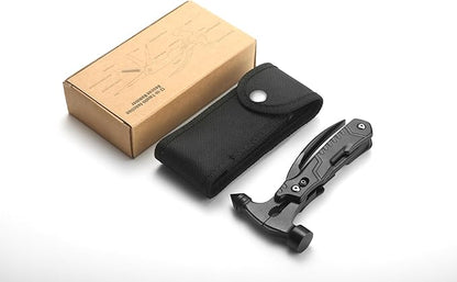KA-71 14-in-1 Multitool with Safety Locking, Professional Stainless Steel Multitool Pocket Hammer,Nail Puller, Flat Pliers, Grip Pliers, Apply to Survival,Camping, Hunting and Hiking