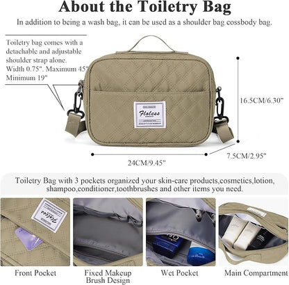 Travel Duffel Bag,Sports Tote Gym Bag,Shoulder Weekender Overnight Bag for Women