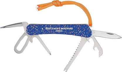 Gentlemen's Hardware - 8-in-1 Marine Multi-Tool, Great for Fishing, Camping, & Other Outdoor Activities, Stainless Steel, Versatile, Compact & Convenient