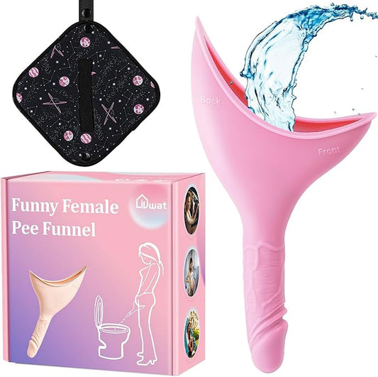 Female Urinal Device Pee Cloth for Women She Pee Stand Up Portable Urinal Pee Rag for Camping Outdoor Hiking Travel
