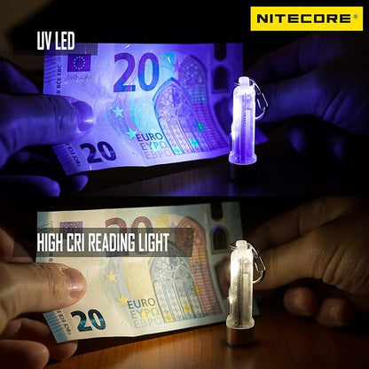 Nitecore Tiki 300 Lumen Keychain Flashlight USB-C Rechargeable EDC Tag