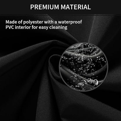 Mupera Portable Toilet Storage Bag - Durable Carrying Bag for RV Travel Potty 5.3 Gallon, Camping Toilet Storage Bag Double Layer with Lining, Bag for Portable Toilet Protector and Easy Transport