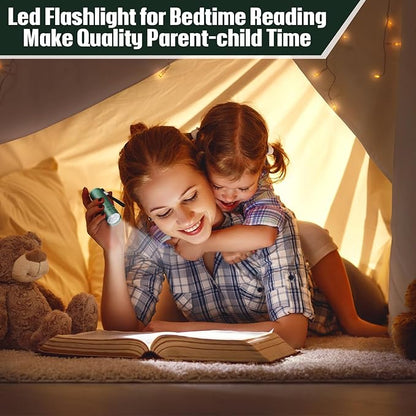 36 Pack Mini Flashlights Bulk, Bright Aluminum Handheld Flashlight with Lanyard, Small LED Flashlights for Kids Night Reading Emergency Hurricane Camping Party Favors(Fresh Color)