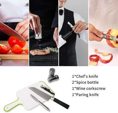 Camping Cooking Utensils Set - Camping Kitchen Equipment, Compact and Portable Camper Accessories, Perfect for Travel, Picnic, RV, Camping, BBQ, Party