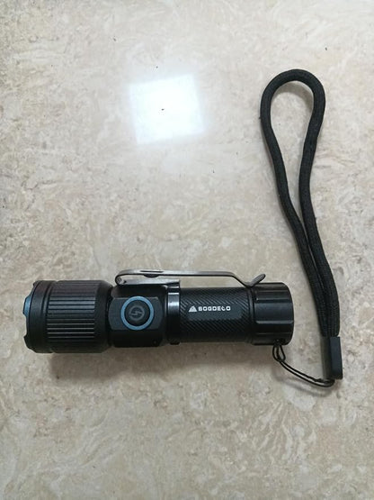 Rechargeable Flashlights High Lumens, Super Bright Small LED Flash Light, 26 Hours Long Lasting, 4 Lighting Modes, Magnetic Zoomable Pocket Flashlight for Emergencies Home Camping (2 Pack)
