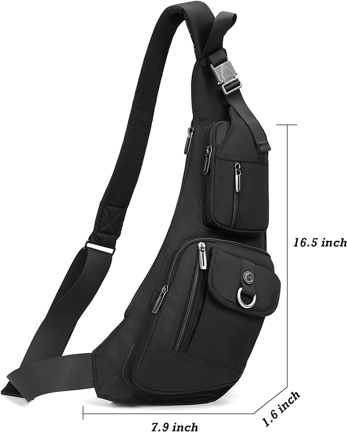 NICGID Sling Bag Chest Shoulder Backpack Crossbody Bags Casual Daypack for Men Women