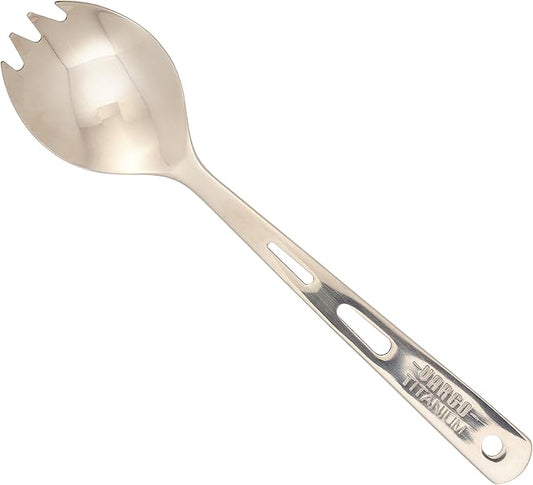 Vargo Titanium Spork - Lightweight and Durable Camping and Backpacking Utensil