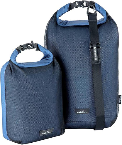 Waterproof dry sack Lightweight Dry Bag Soft and comfortable stuff sacks for backpacking Rafting Boating Camping (Bule, 4L 8L)
