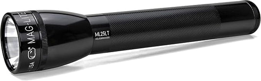 Maglite ML25LT LED 3-Cell C Flashlight, Black - ML25LT-S3016
