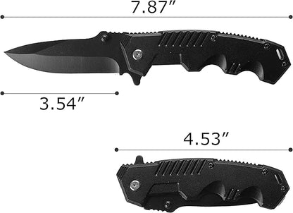 Engraved Pocket Knife for Men, Gifts for Grandpa from Granddaughter Grandson - Birthday Gifts for Grandpa Fathers Day Christmas