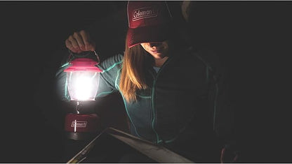 Coleman Personal LED Lantern with 4D Battery, Water and Impact-Resistant Lantern with Carry Handle Shines up to 700 Lumens, Lifetime LED Lights Never Need Replacing