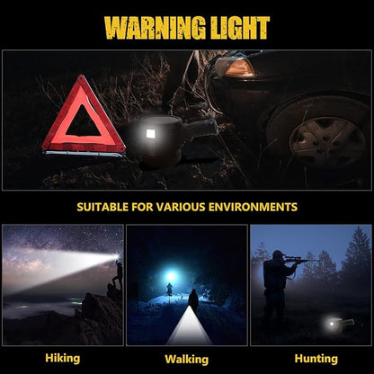 1000000 Lumens Spotlight, 6 Modes Super Bright Rechargeable Spotlight Flashlight, IPX6 Waterproof Outdoor Handheld Spot Lights for Marine Hunting Boating, XXX-Large with Tripod