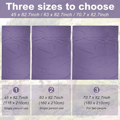 Sleeping Bag Liner Camping Sheets Travel Sheets for Hotel Lightweight Hotel Sheet Compact Sleep Bag Sack Breathable Travel Sleeping Bag for Hotels Camping Youth Picnic Adult Compact Sacks