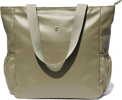ESVAN Original Floral Water Resistant Large Tote Bag Shoulder Bag for Gym Beach Travel Daily Bags Upgraded